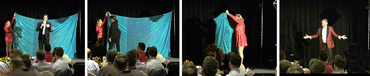 Curt Miller makes your VIP disappear!